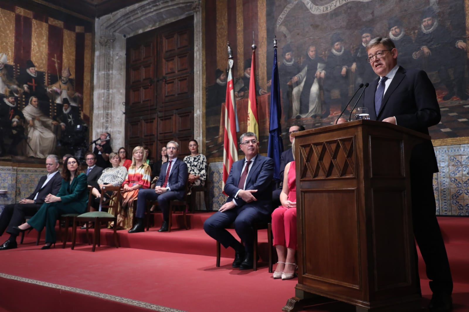 El President Puig en el acto institucional del 9 de octubre de 2022