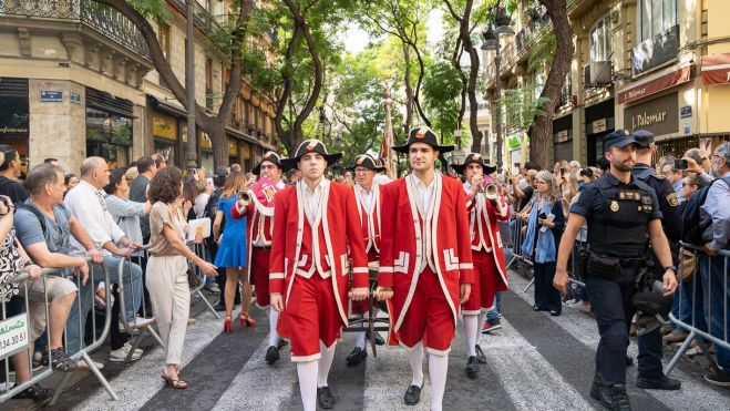 Procesión cívica 2022. Imagen Xisco Navarro Procesión cívica 2022. Imagen Xisco Navarro