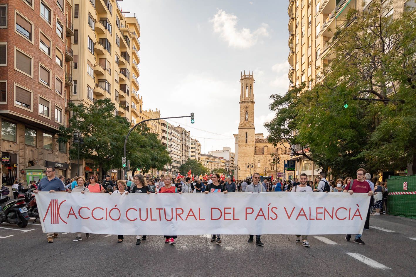 Manifestación 9 d'Octubre. Imagen Xisco Navarro