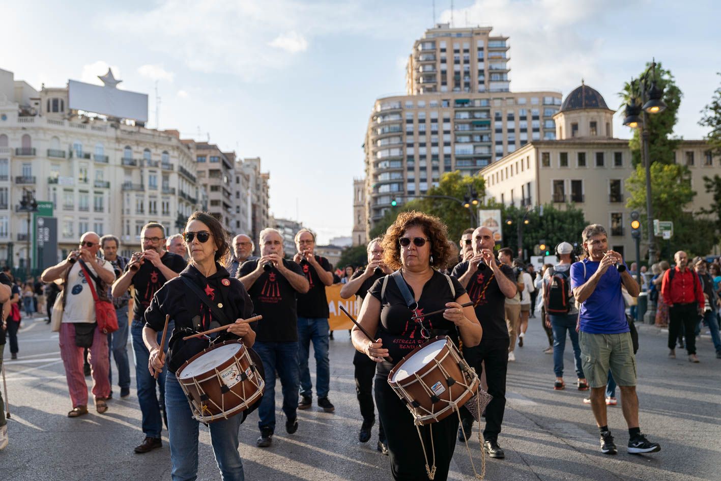 Manifestación 9 d'Octubre. Imagen Xisco Navarro