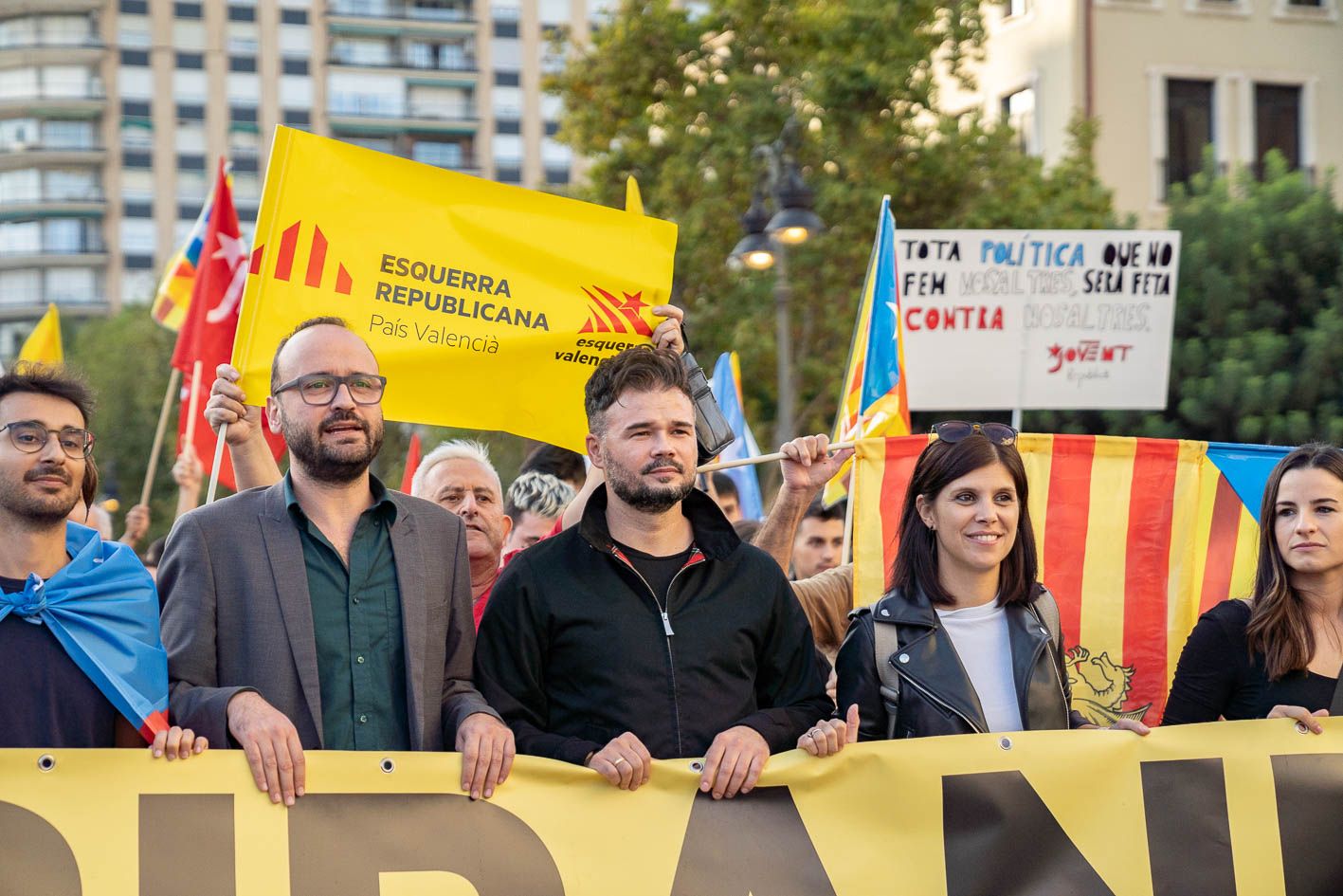 Manifestación 9 d'Octubre. Imagen Xisco Navarro