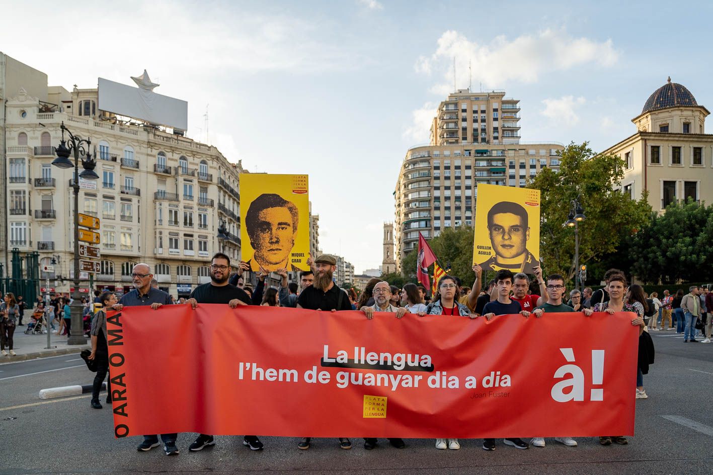 Manifestación 9 d'Octubre. Imagen Xisco Navarro