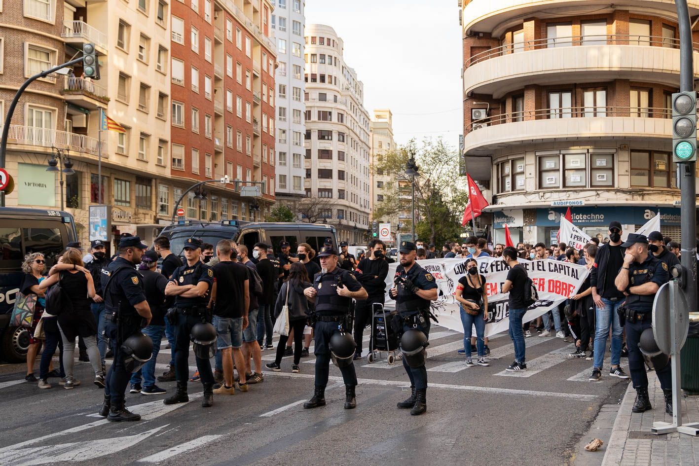 Manifestación 9 d'Octubre. Imagen Xisco Navarro