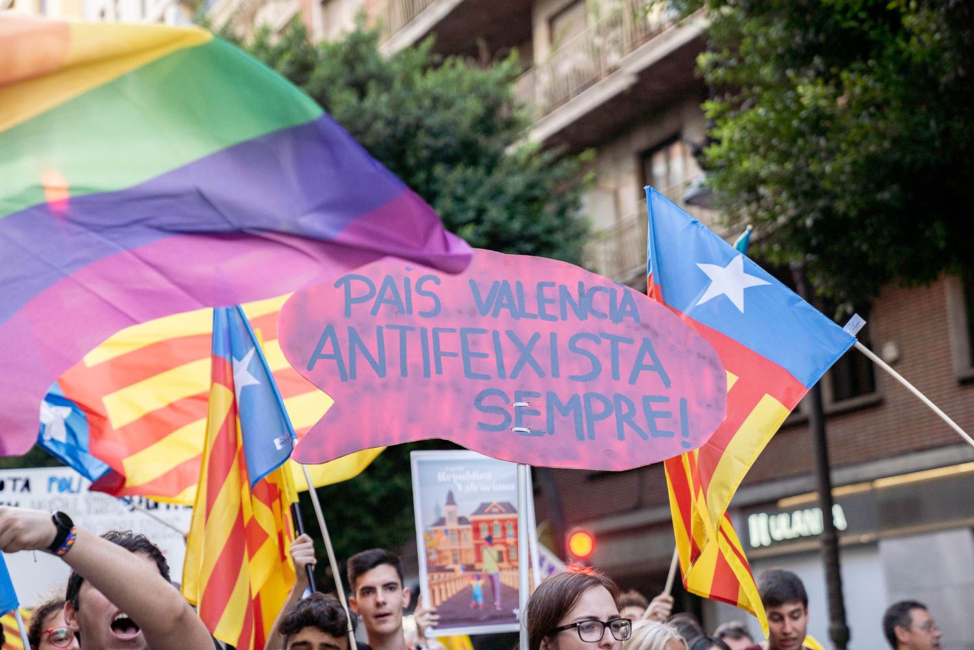 Manifestación 9 d'Octubre. Imagen Xisco Navarro