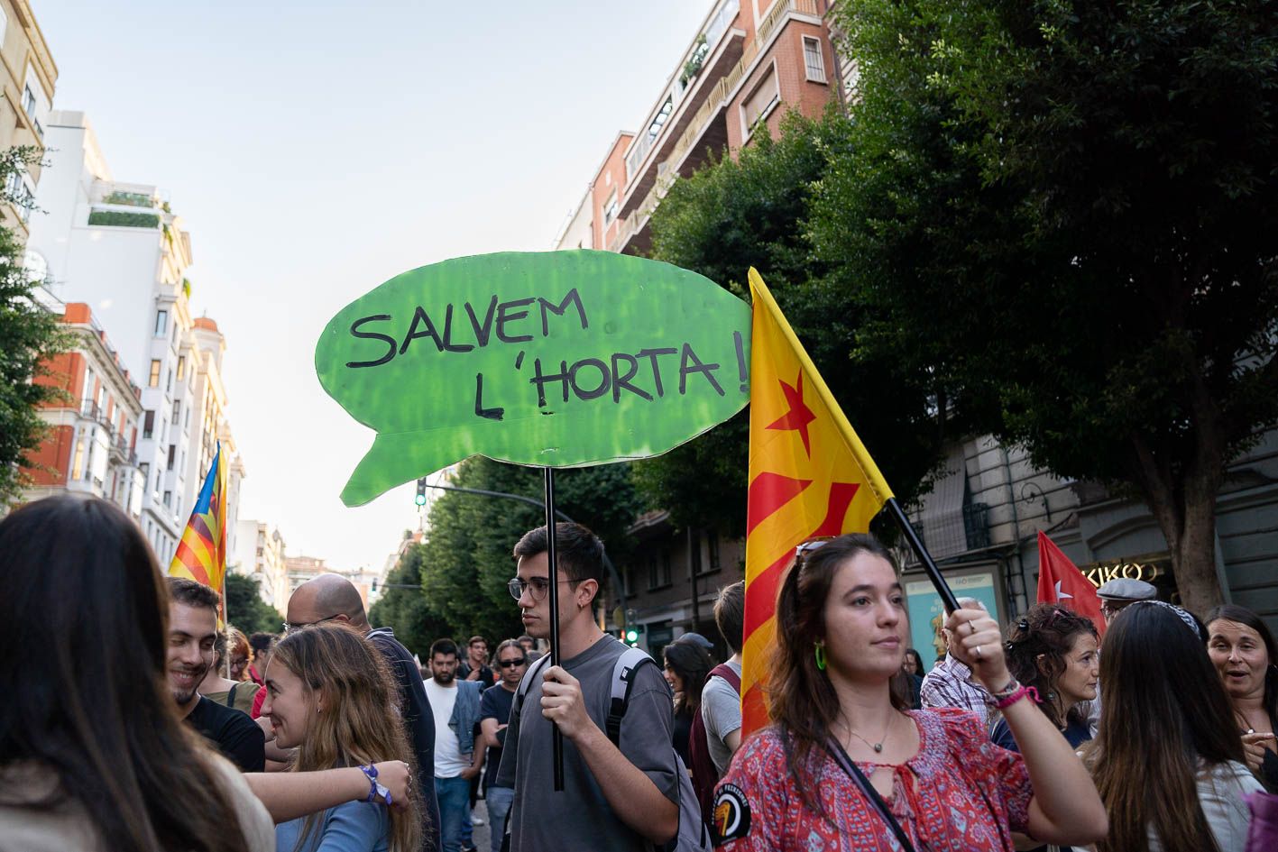 Manifestación 9 d'Octubre. Imagen Xisco Navarro
