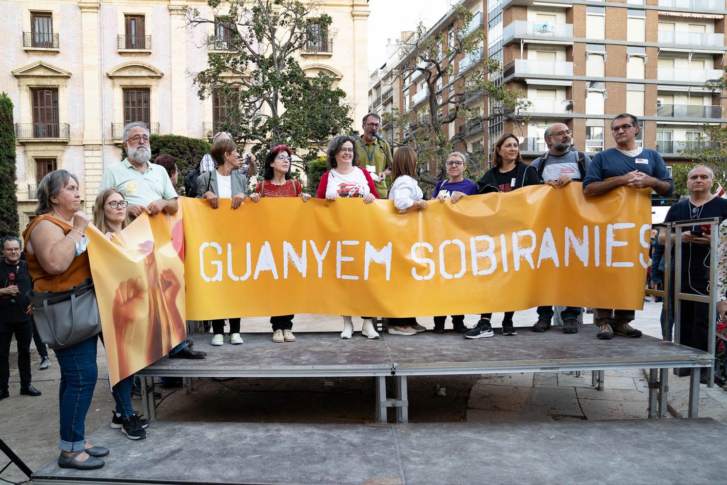 Manifestación 9 d'Octubre. Imagen Xisco Navarro