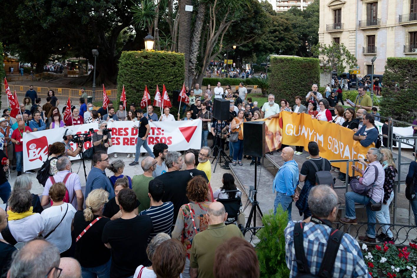 Manifestación 9 d'Octubre. Imagen Xisco Navarro
