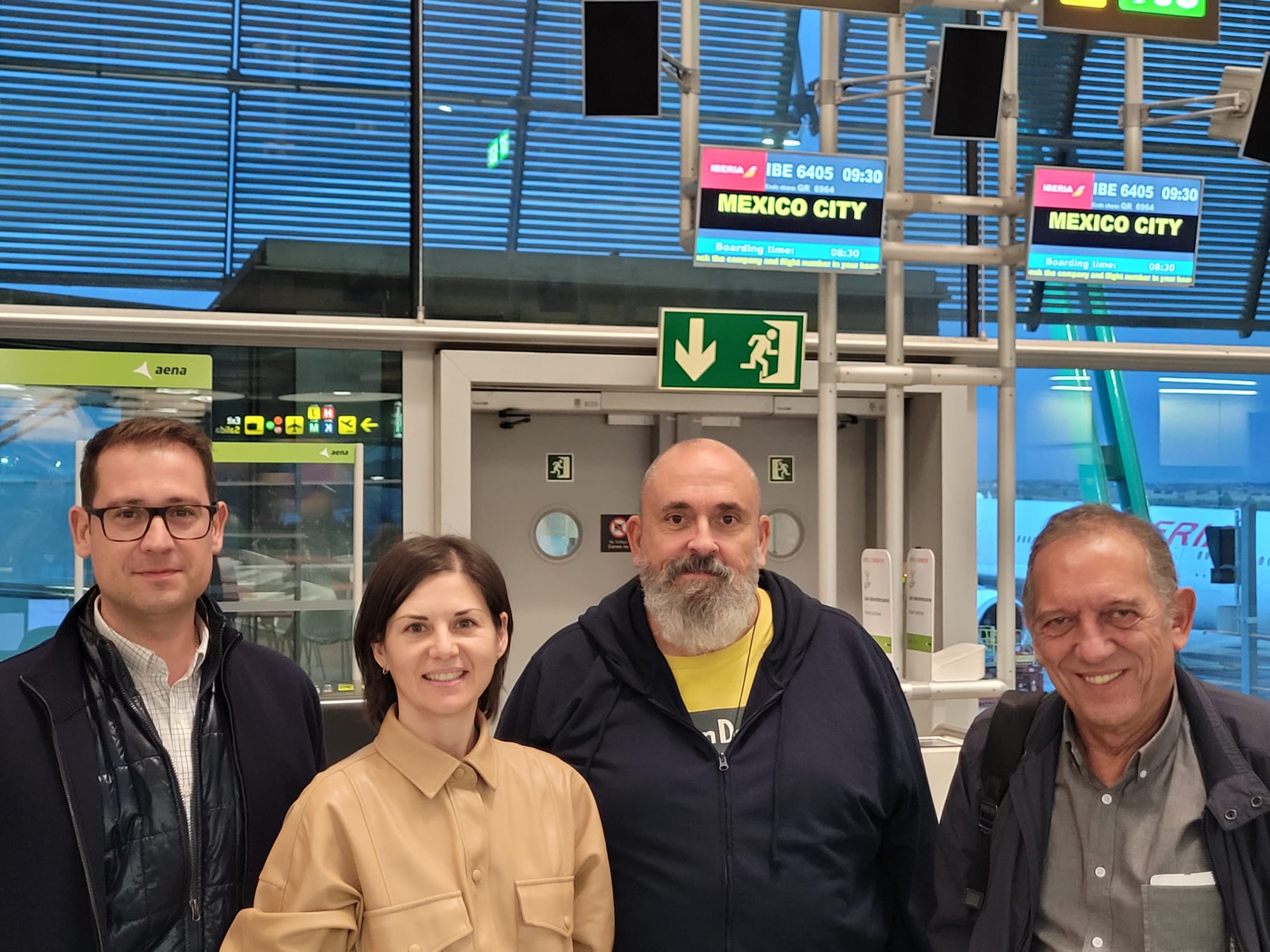 Víctor García, María Dolores Parra, Enric Nomdedéu y Miguel Soler