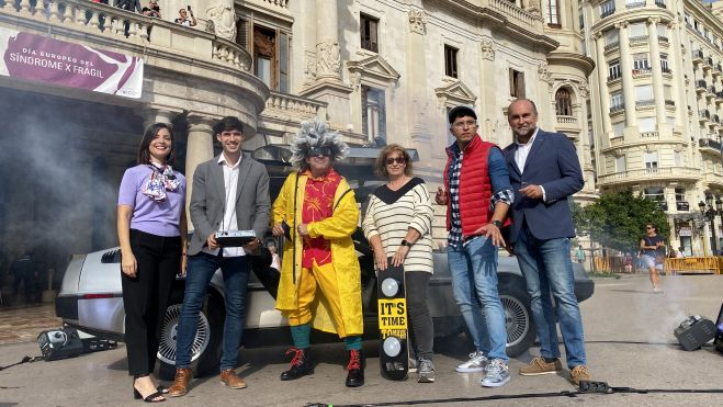 El regidor Borja Sanjuán en la presentació de l'Startup Market