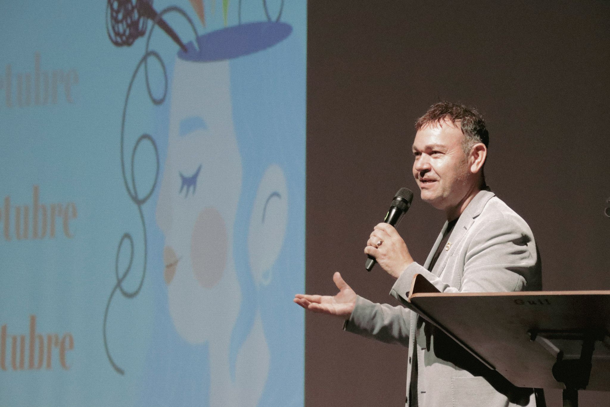 Jesús Monzó, alcalde de Catarroja, en las jornadas 'SanaMent' 