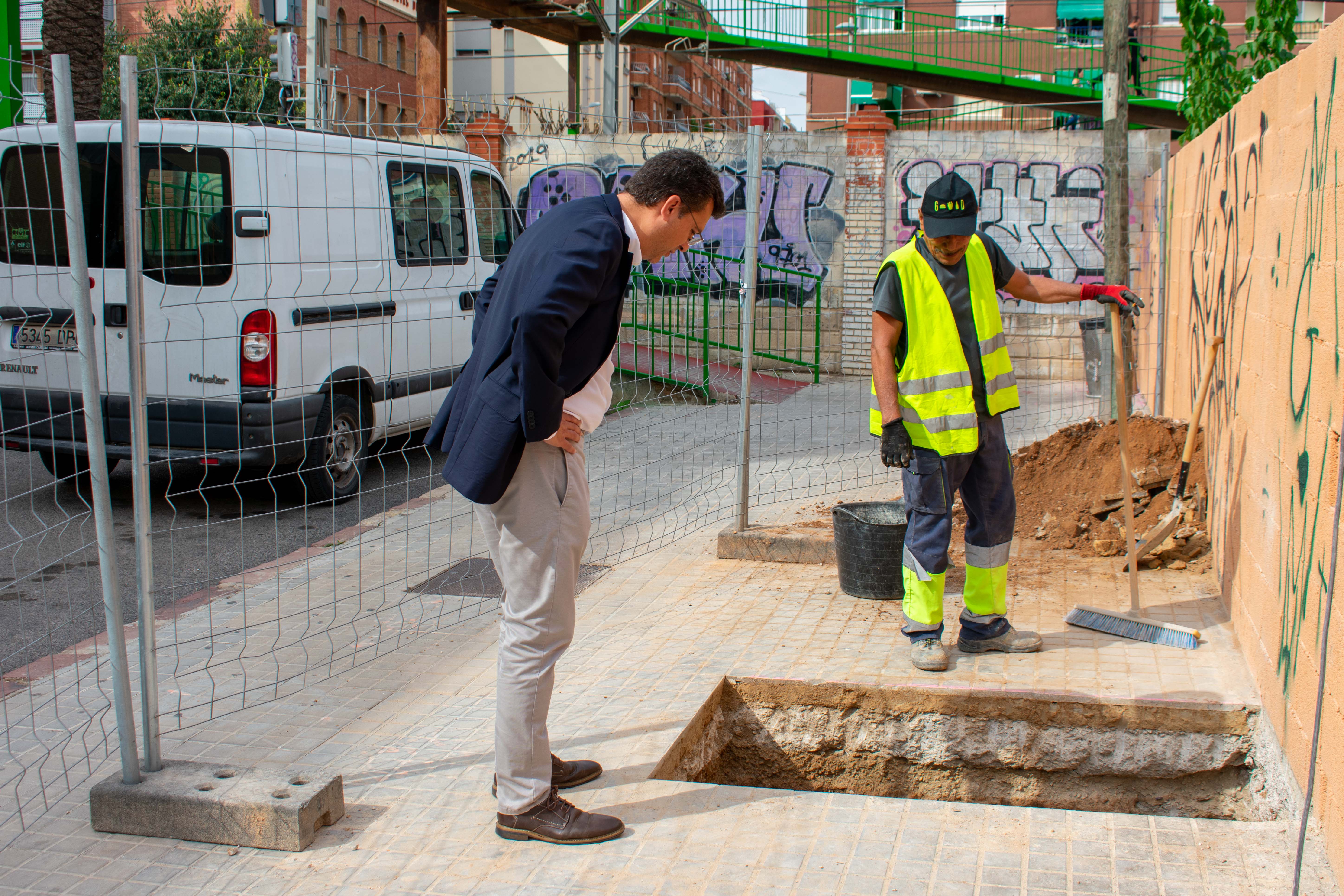 Visita obras Alquería de Alfafar
