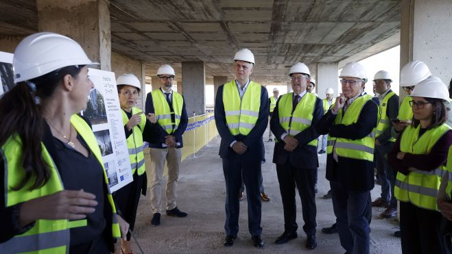 Héctor Illueca, Ximo Puig y Joan Ribó