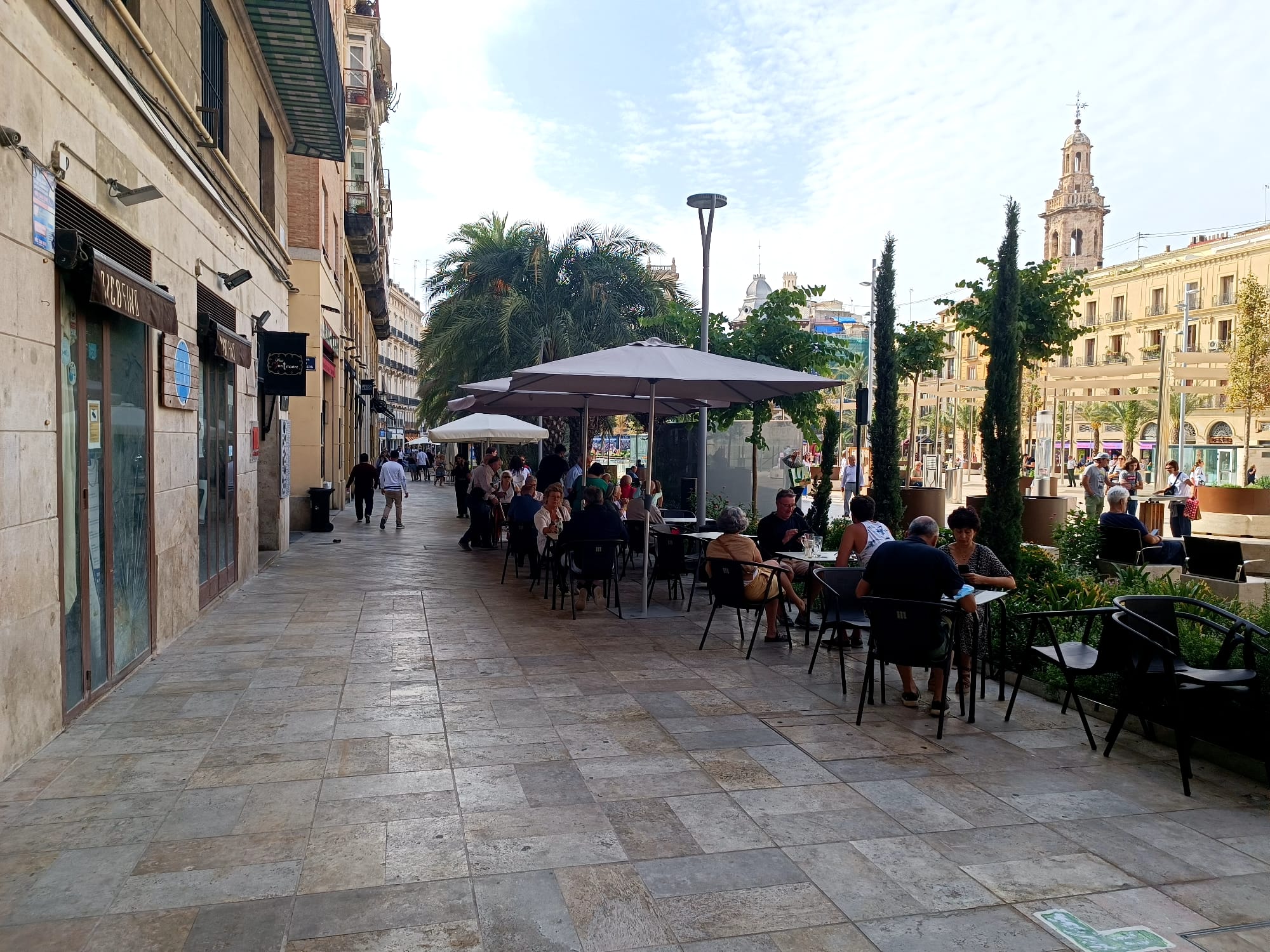 Terrazas plaza de la Reina  