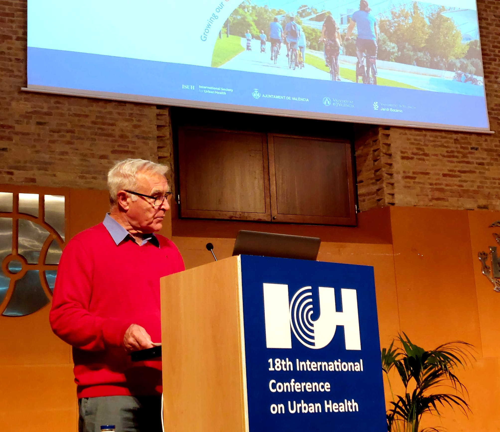 Joan Ribó en Conferencia Internacional de Salud Urbana 