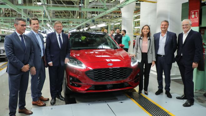 Ximo Puig i Reyes Maroto han visitat la planta de Ford Almussafes