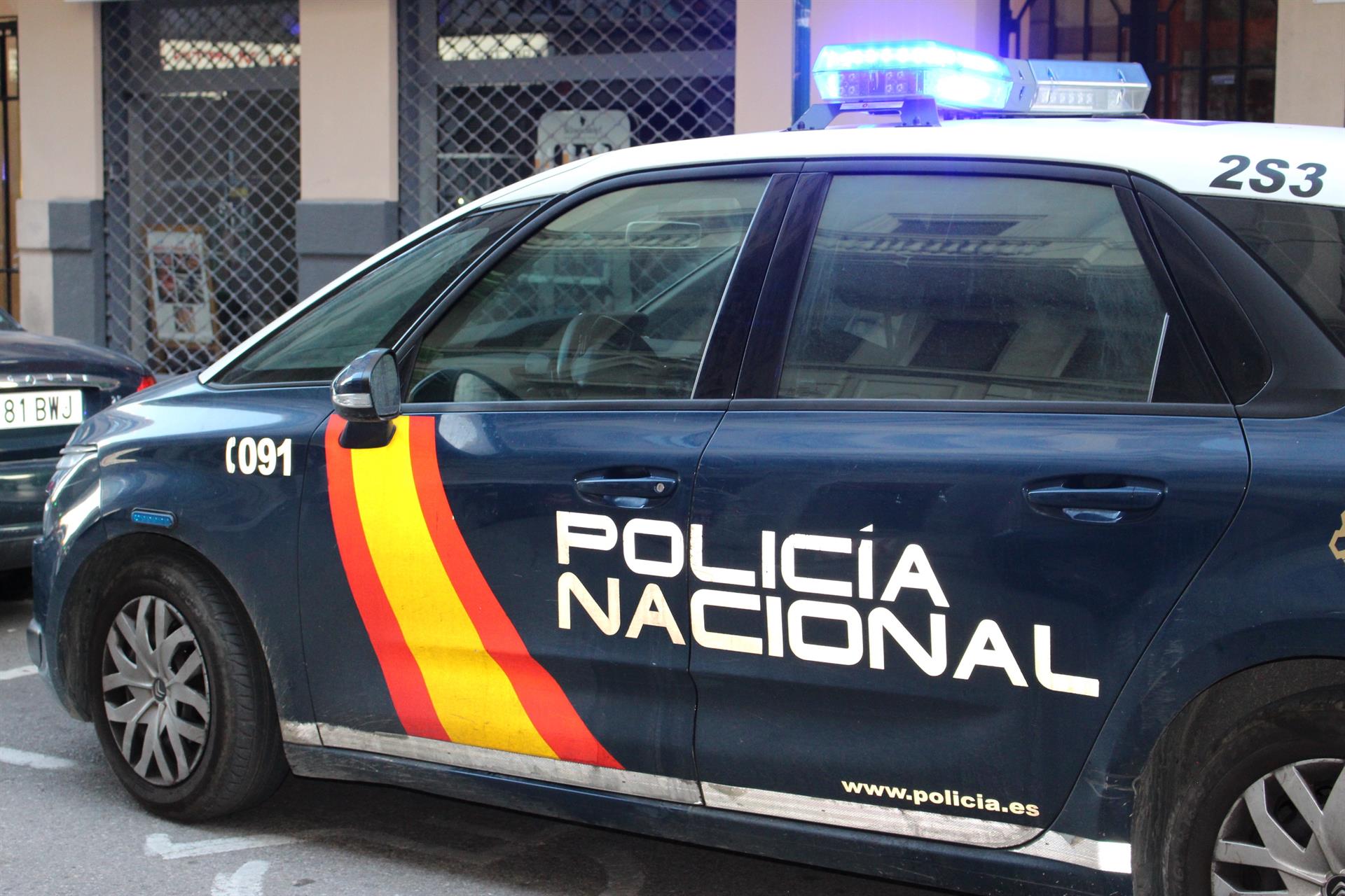 Coche de la Policía Nacional