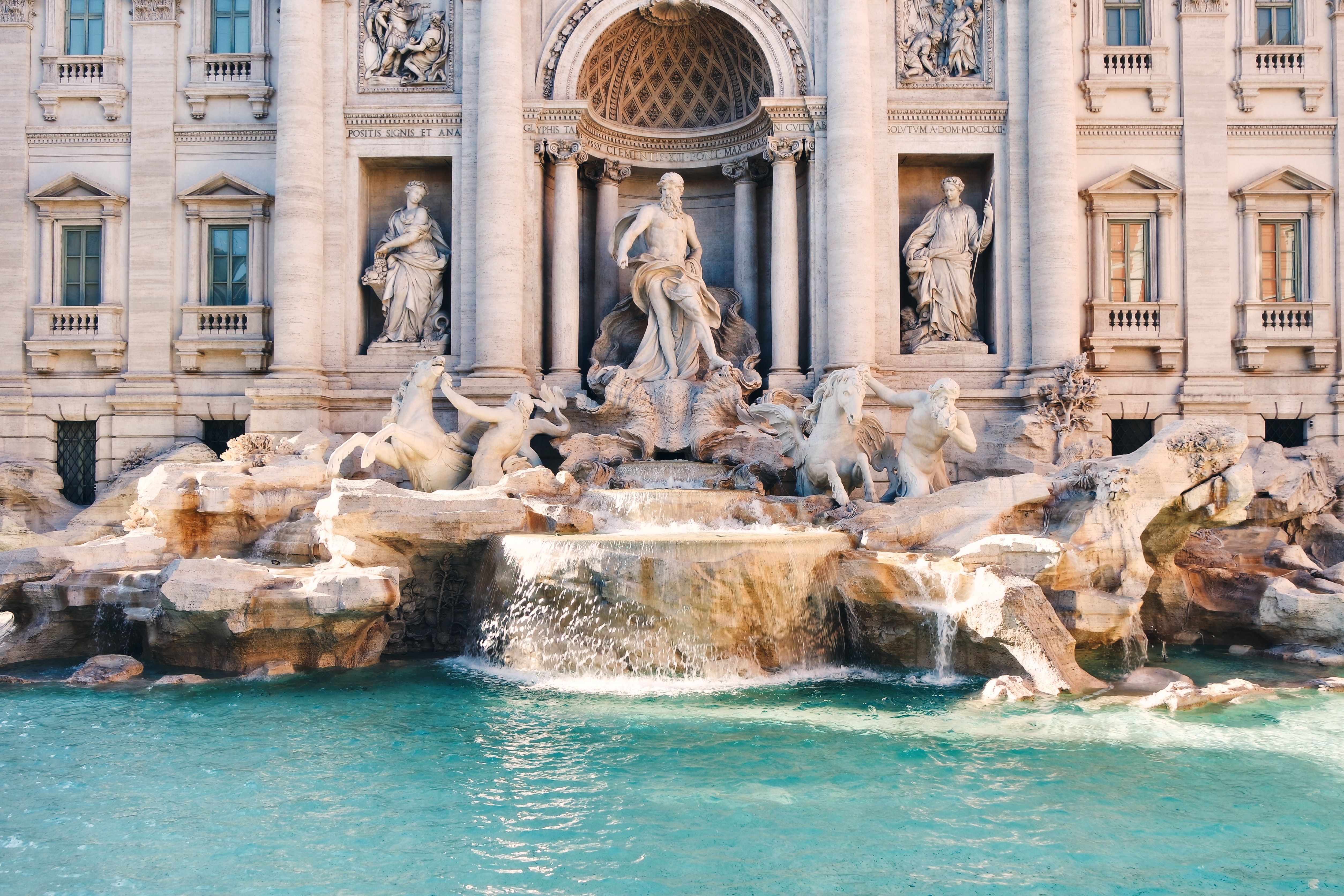 Fontana di Trevi, en Roma. Imagen de Michele Bitetto