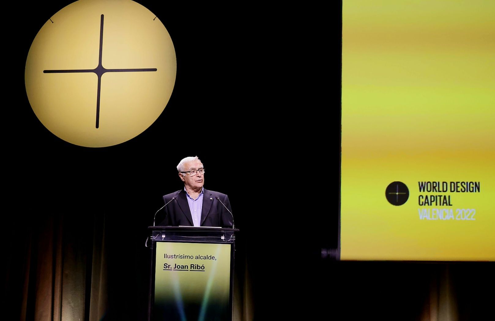 Joan Ribó en la Word Design Policy Conference en el Palacio de Congresos