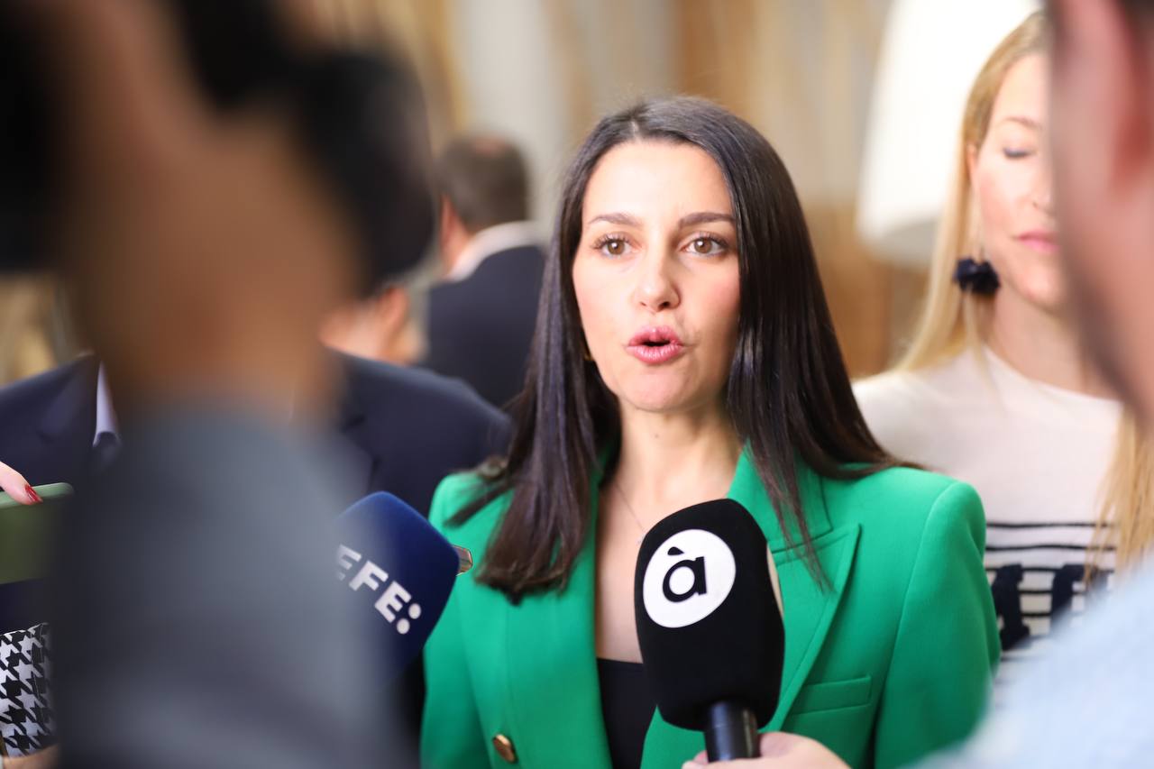 Inés Arrimadas, presidenta de Ciudadanos