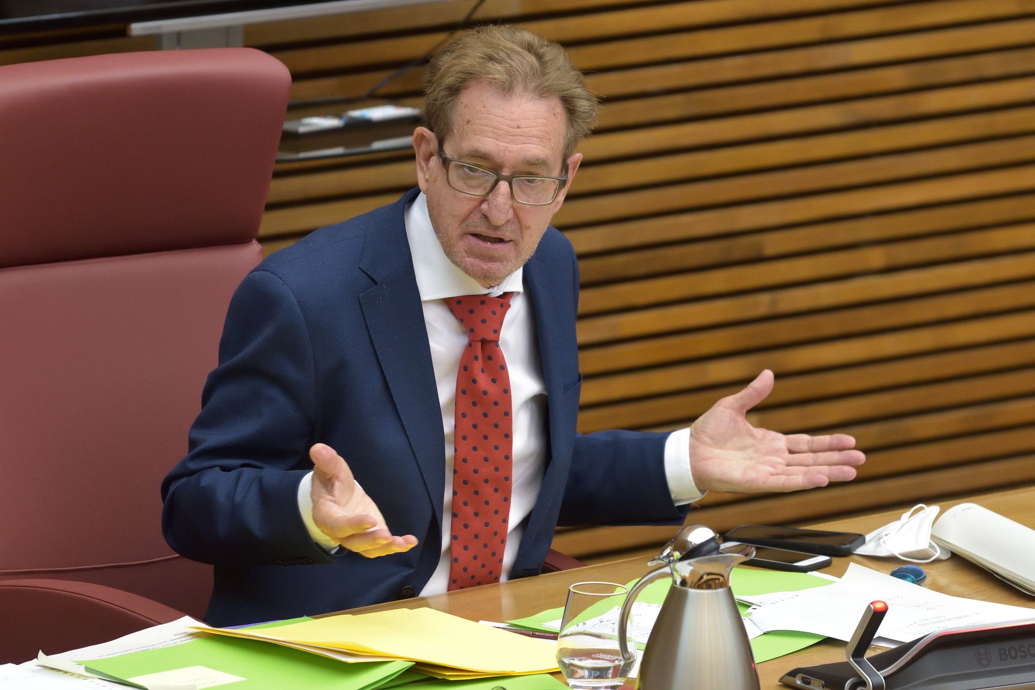 Míguel Mínguez, conseller de Sanitat Universal i Salut Pública