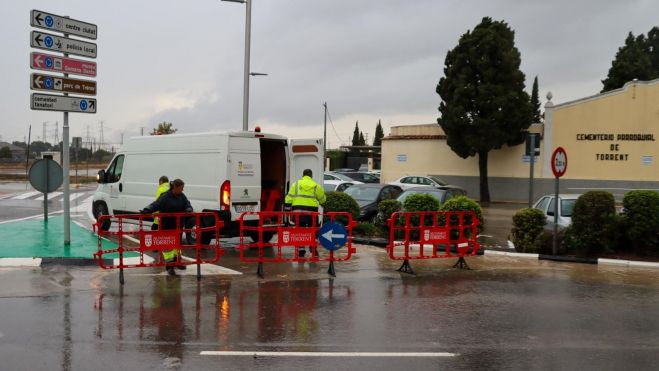 Dispositivo de seguridad y limpieza en Torrent por la lluvia