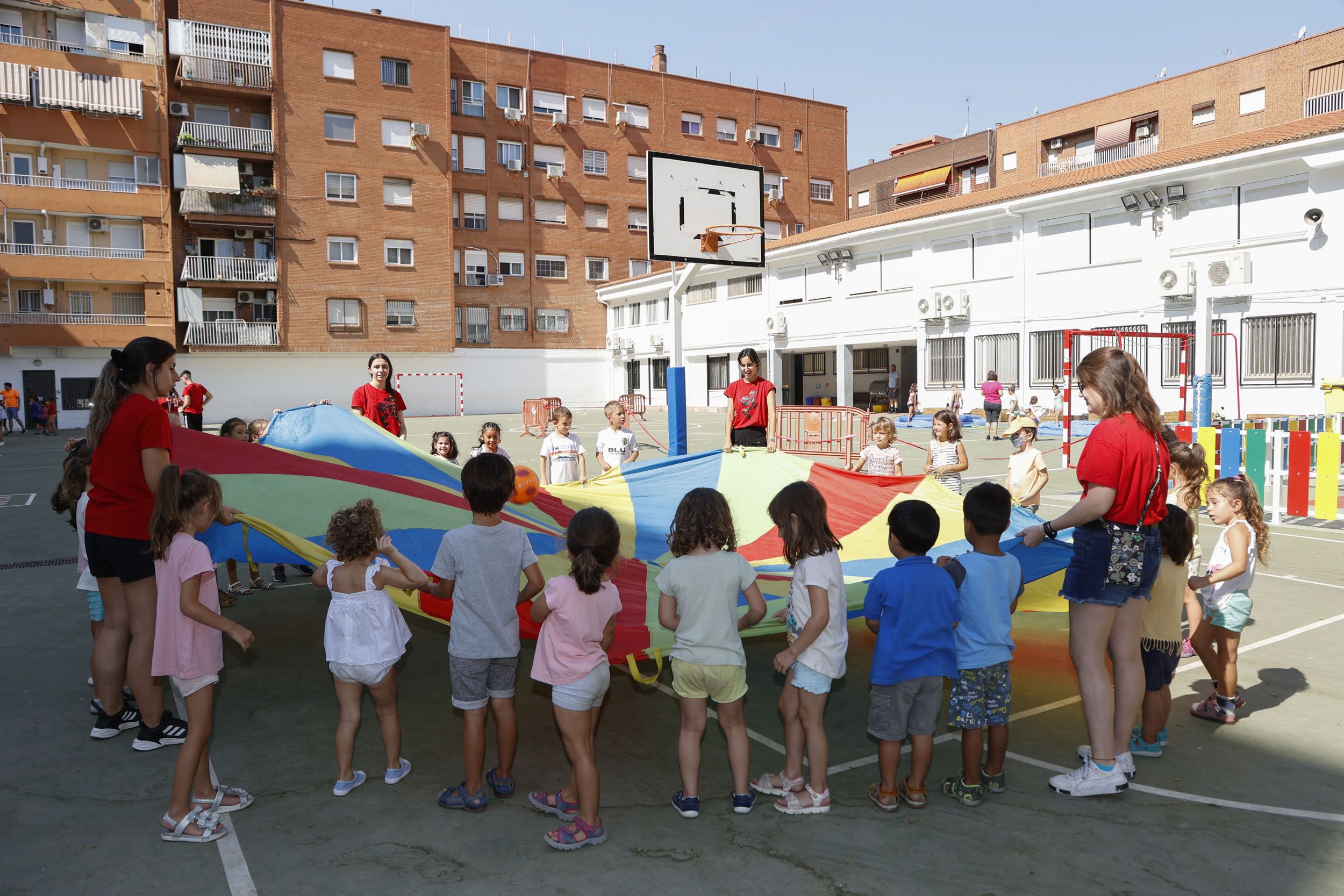 Participantes en las actividades infantiles de Mislata