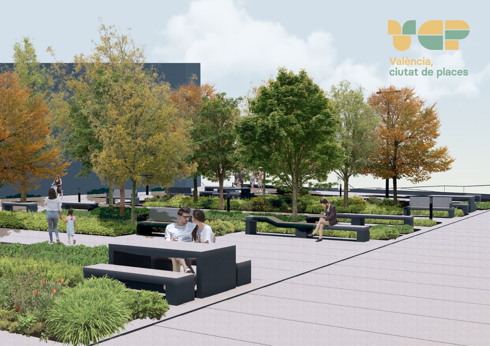 Simulación de la plaza Sainetista Arniches 