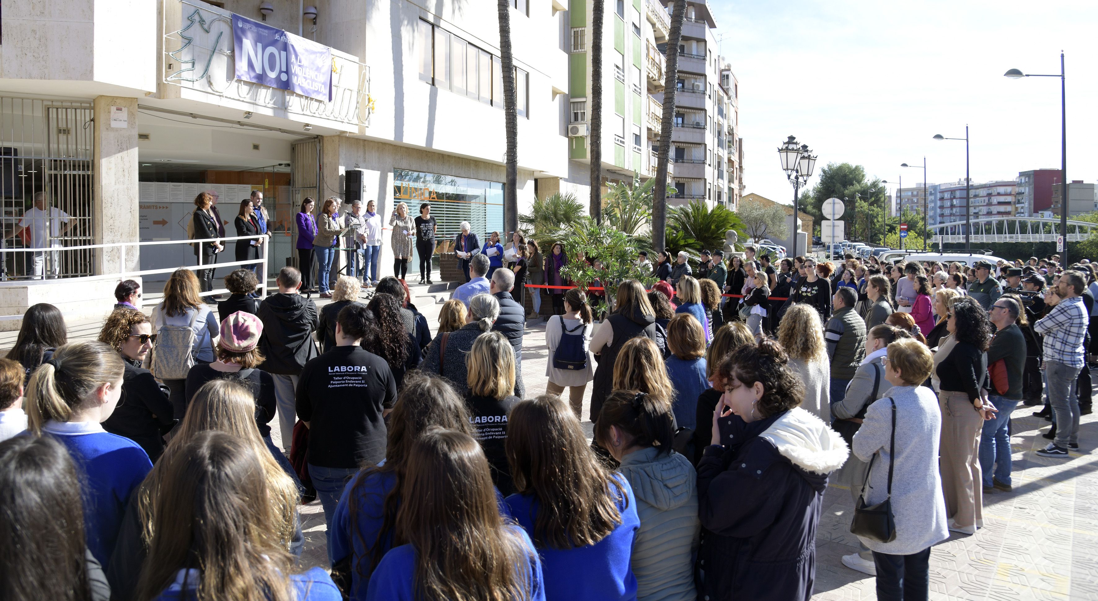  Acto institucional con motivo del 25-N en Paiporta