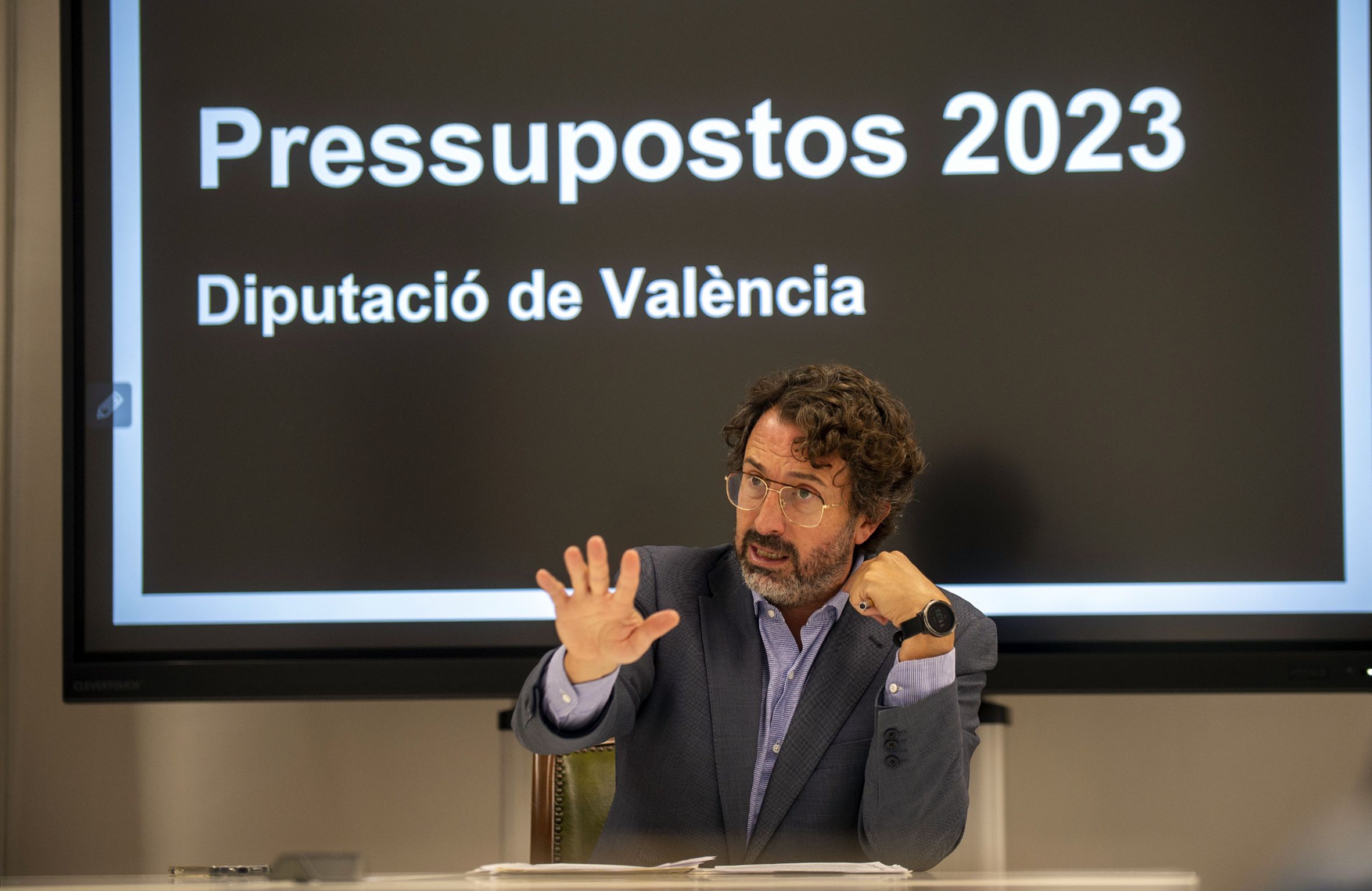 Vicent Mascarell, diputado de Hacienda