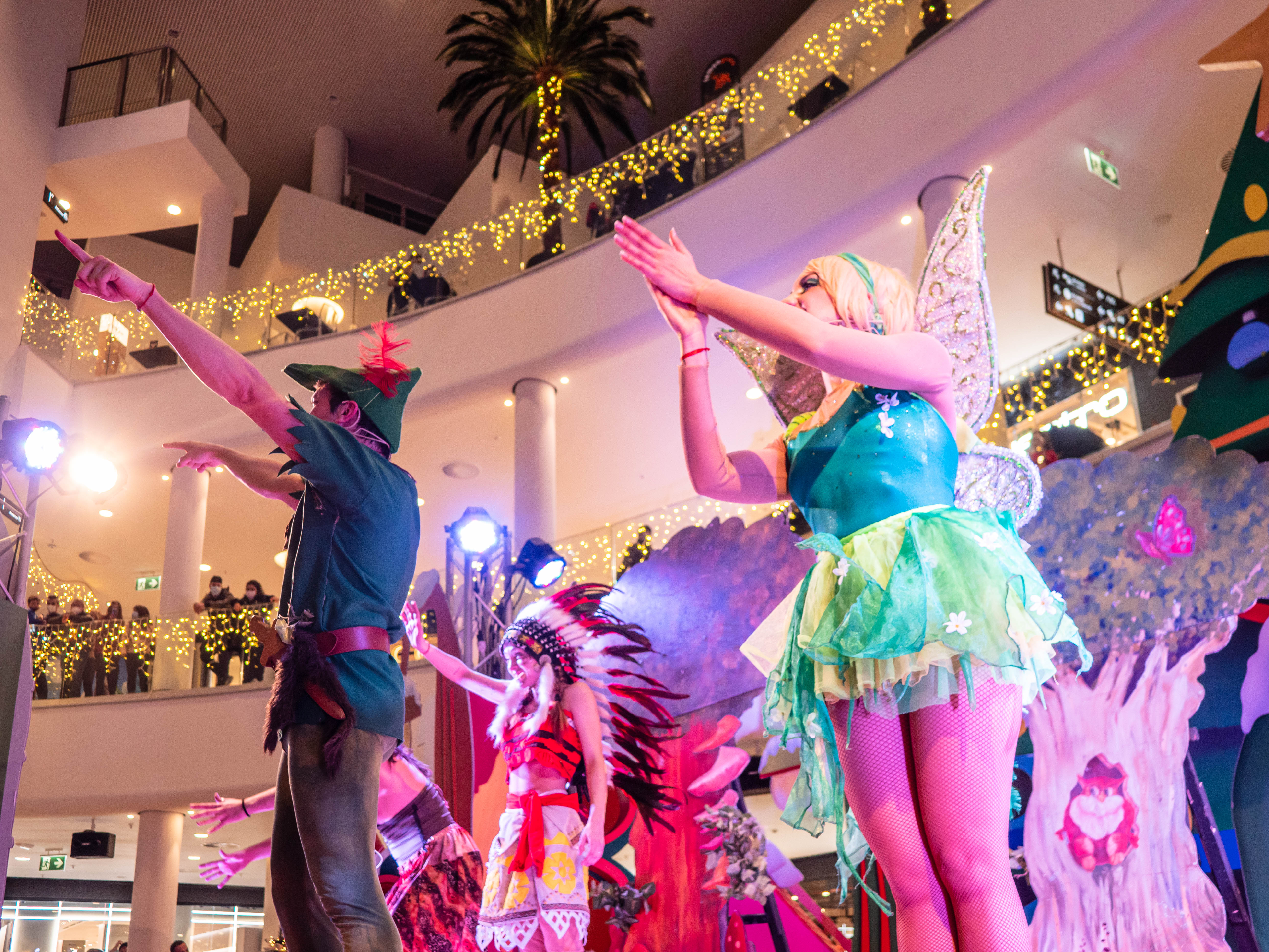 Actuación de Navidad en el Centro Comercial Saler de València