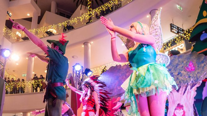 Actuación de Navidad en el Centro Comercial Saler de València