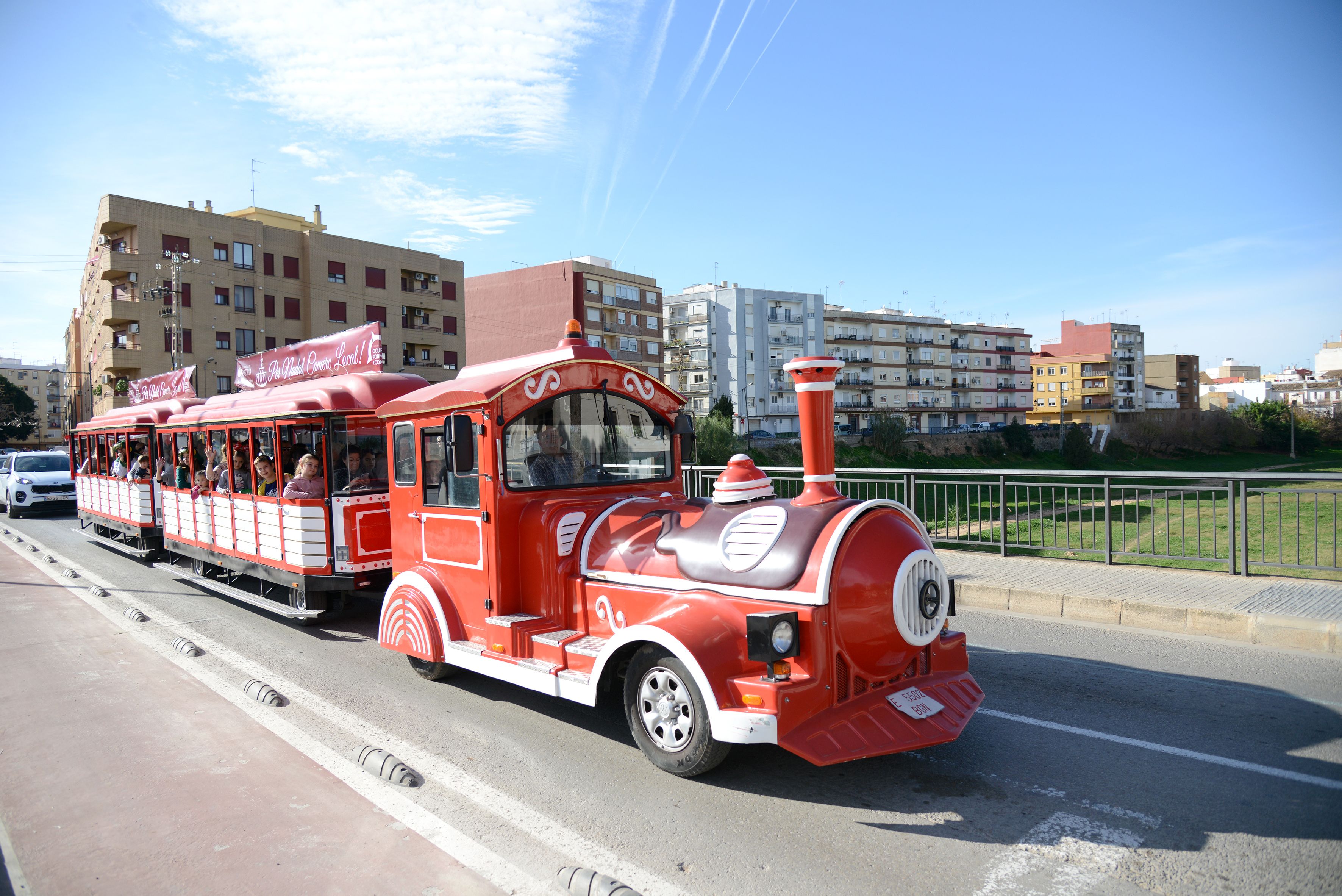 Tren navideño de Paiporta