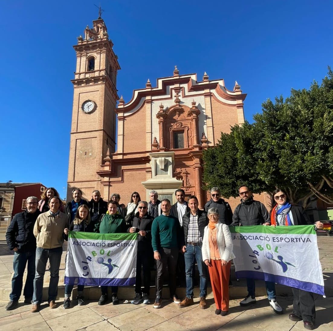 Foios, seu de la trobada final del projecte europeu de Colpbol