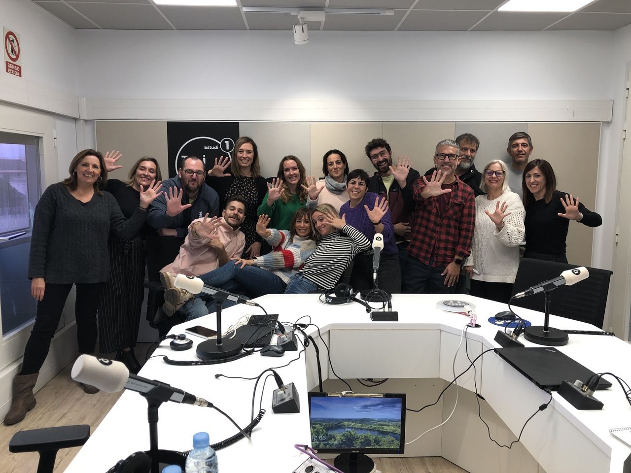 Equipo de la ràdio de À Punt