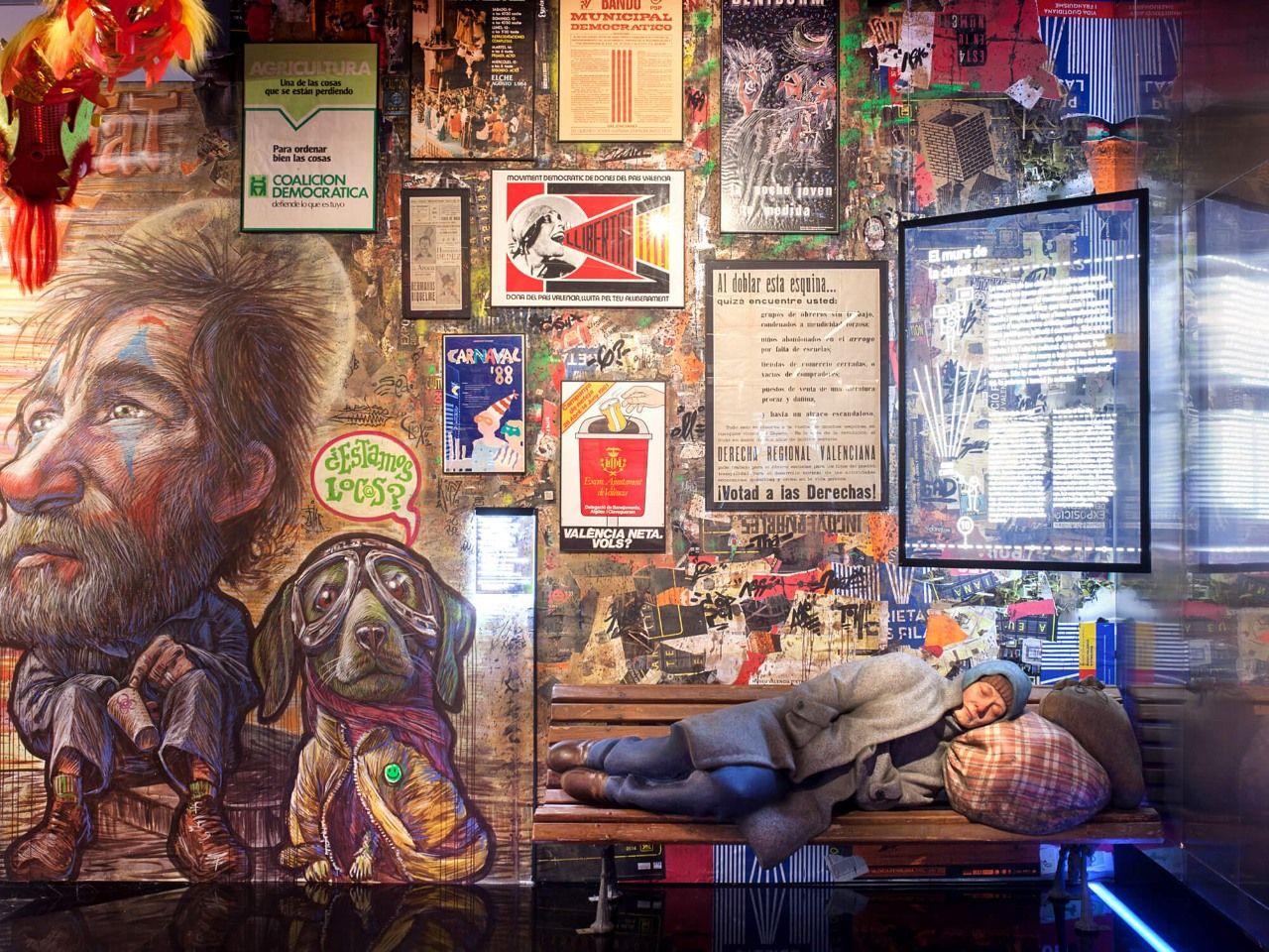 Una parte del proyecto  ‘No es fàcil ser valencià’ de l'ETNO para los EMYA 2023 (Imagen de L'ETNO. Museu Valencià d'Etnologia)