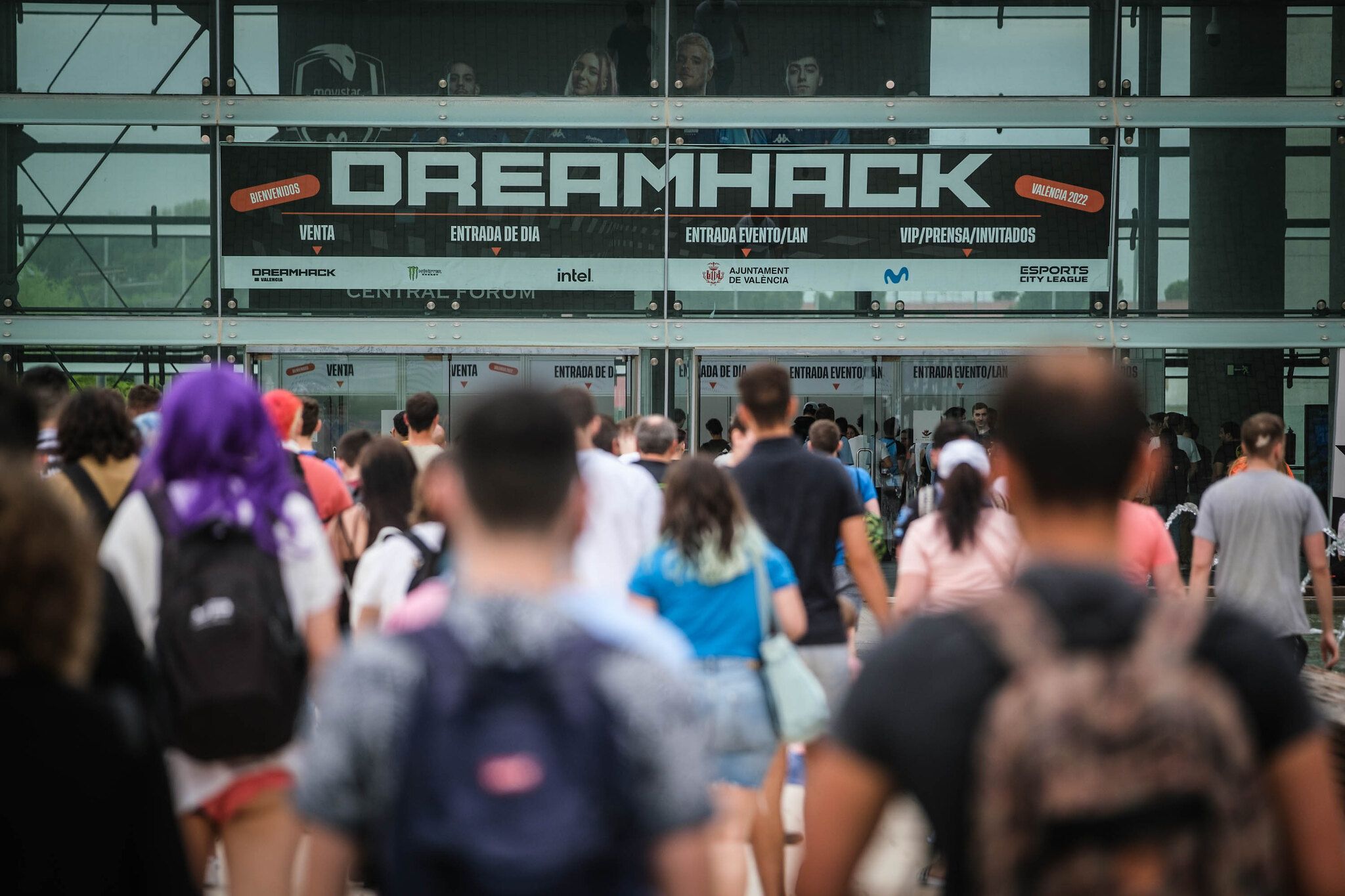 Entrada del DreamHack Valencia