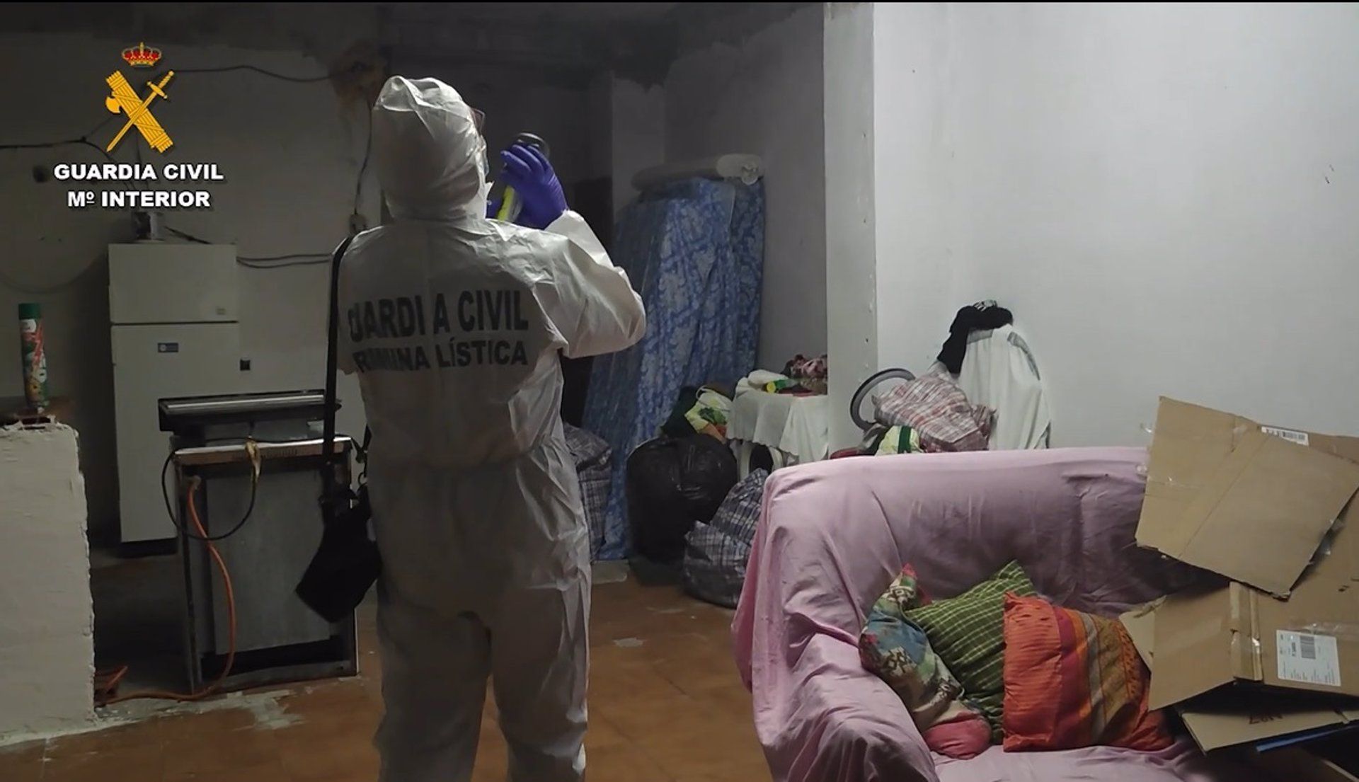 Una de les operacions de la Guàrdia Civil