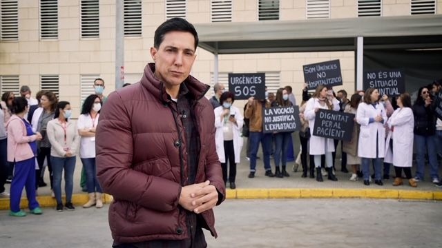  Bérnar Giménez en el programa sobre sanidad pública de Zoom