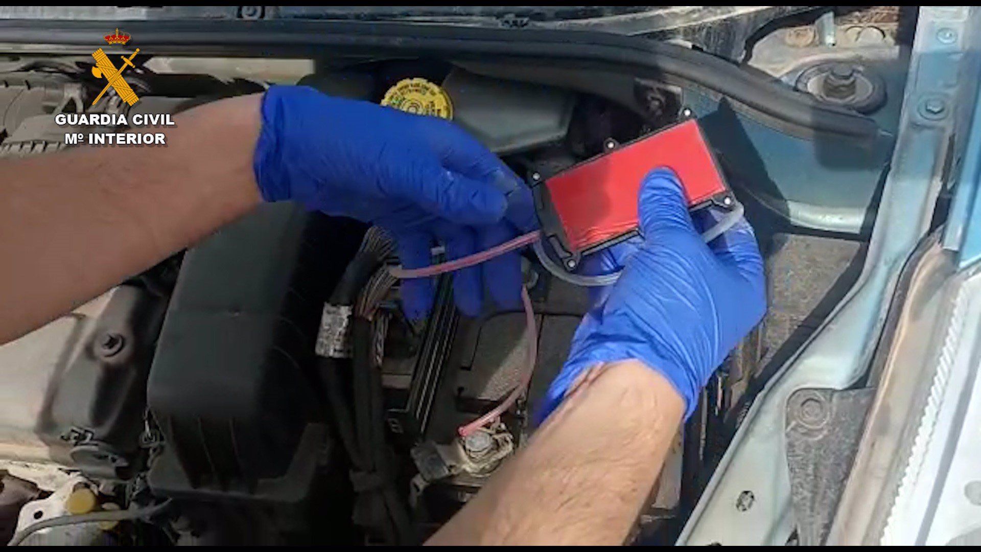 El GPS instal·lat al cotxe