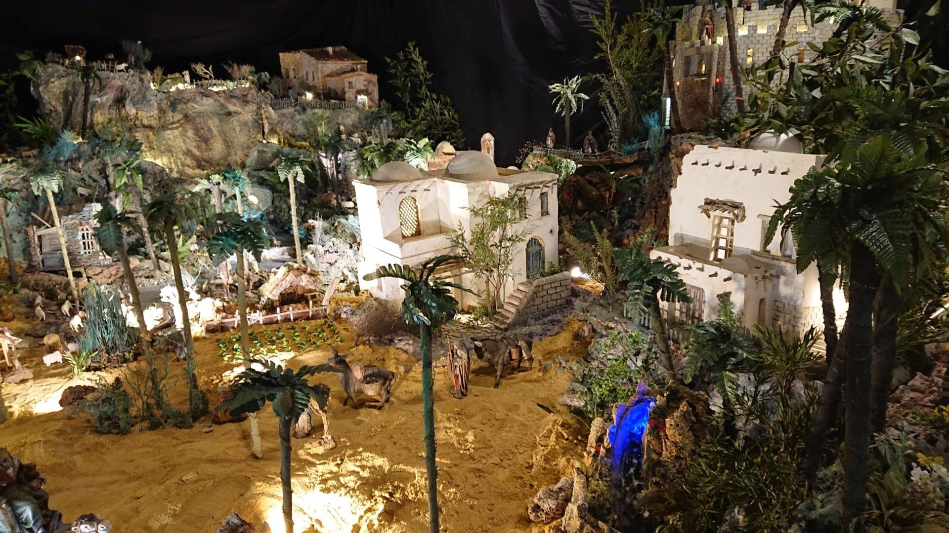 Imagen del belén de Benimàmet