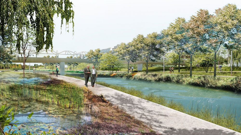 'Ombra, Riu i Convi', un dels projectes candidats a convertir-se en el nou parc de Desembocadura de València