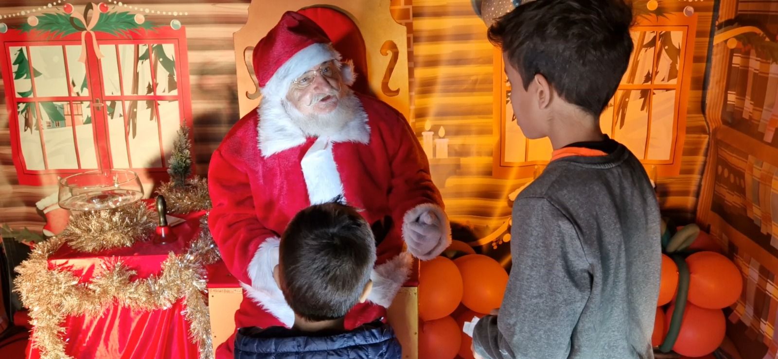 Visita de Papá Noel 