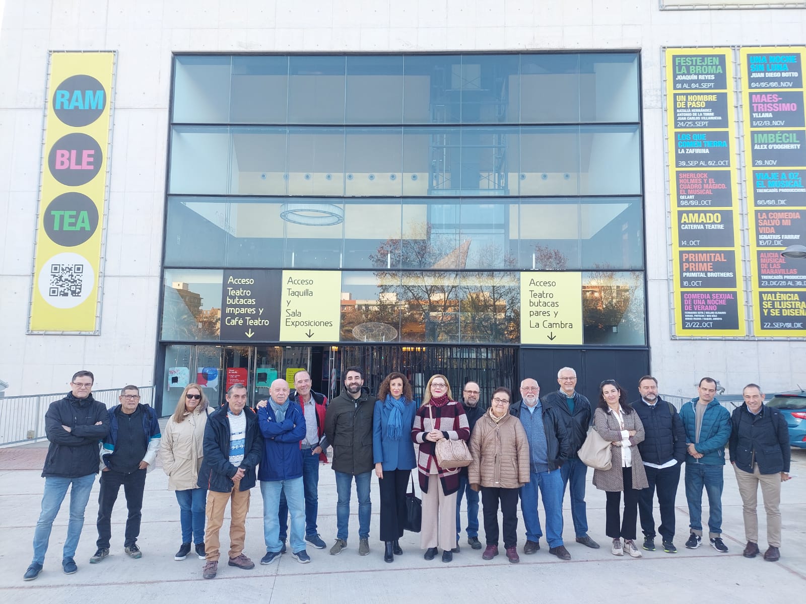 Plaza enfront del teatre La Rambleta que homenatjarà a Lorena Palau