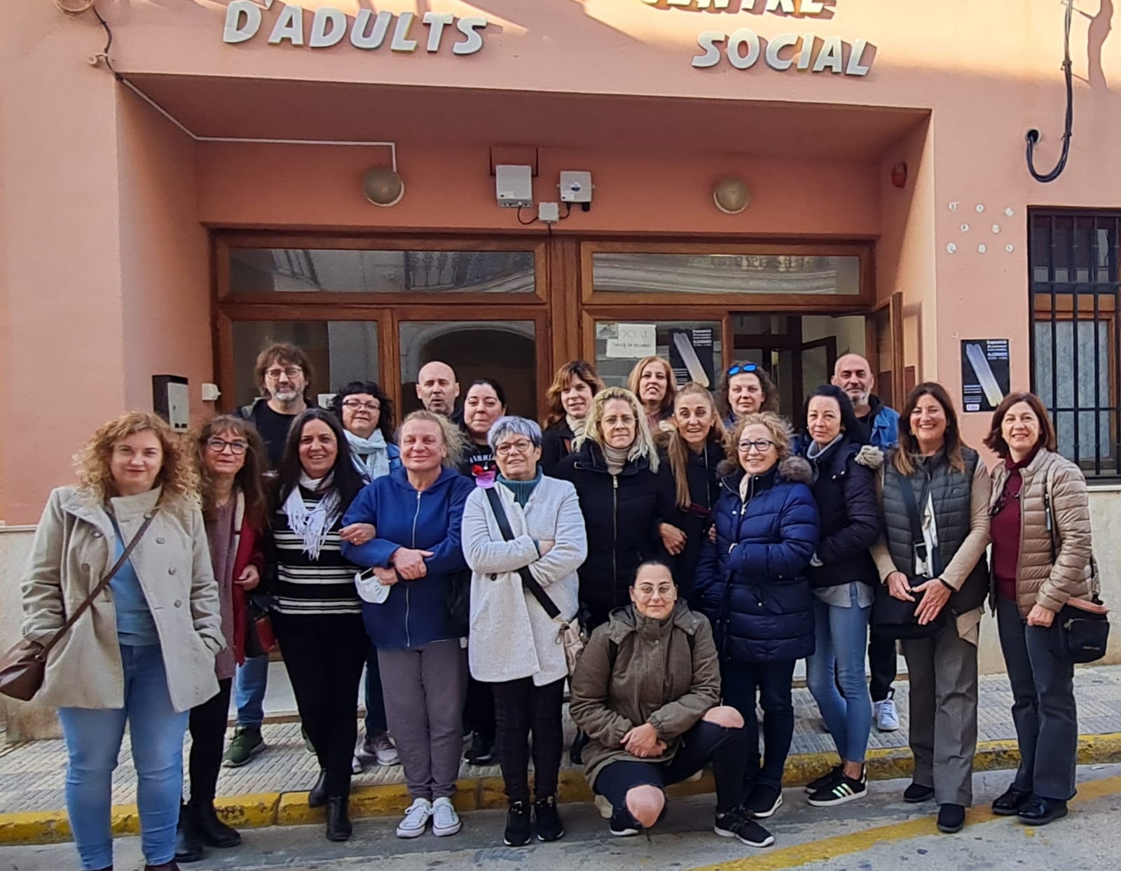 Integrants dels dos tallers d'ocupació d'Alcàsser