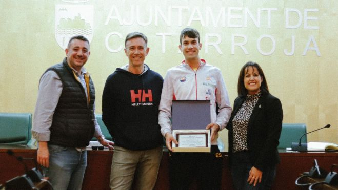 Catarroja homenajea al campeón del mundo de kayak polo, David Beltrán Catarroja homenajea al campeón del mundo de kayak polo, David Beltrán