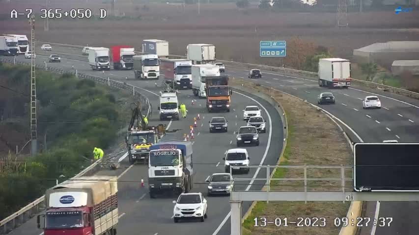 Retenciones en la A-7