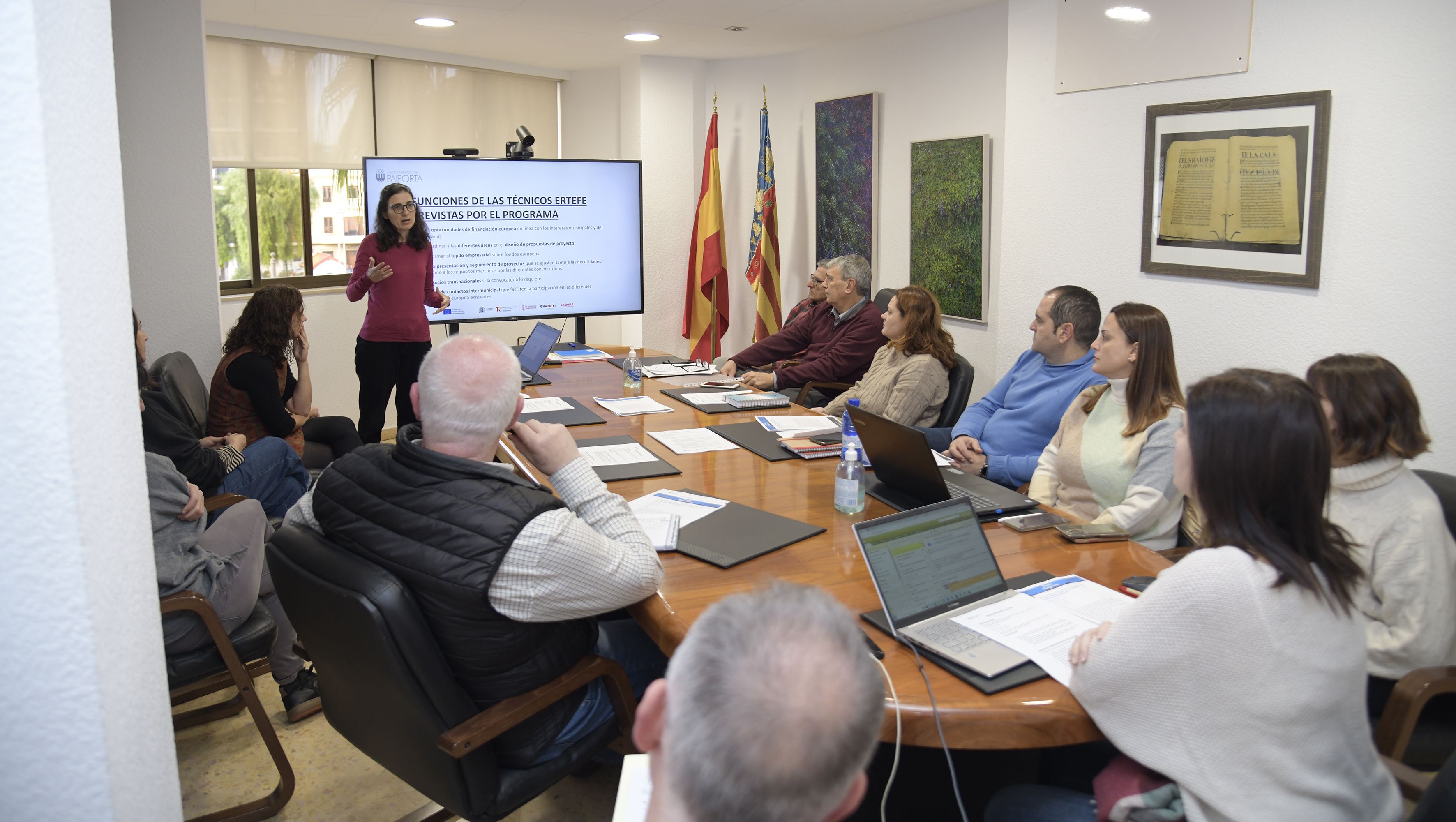  Presentació noves tècniques a l'Ajuntament de Paiporta