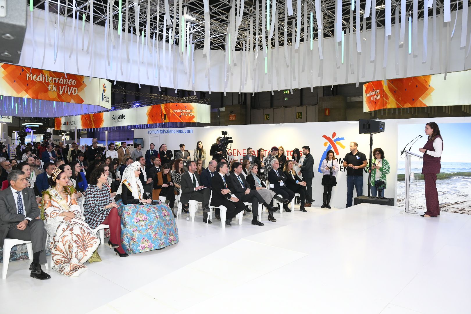 Sandra Gómez en Fitur