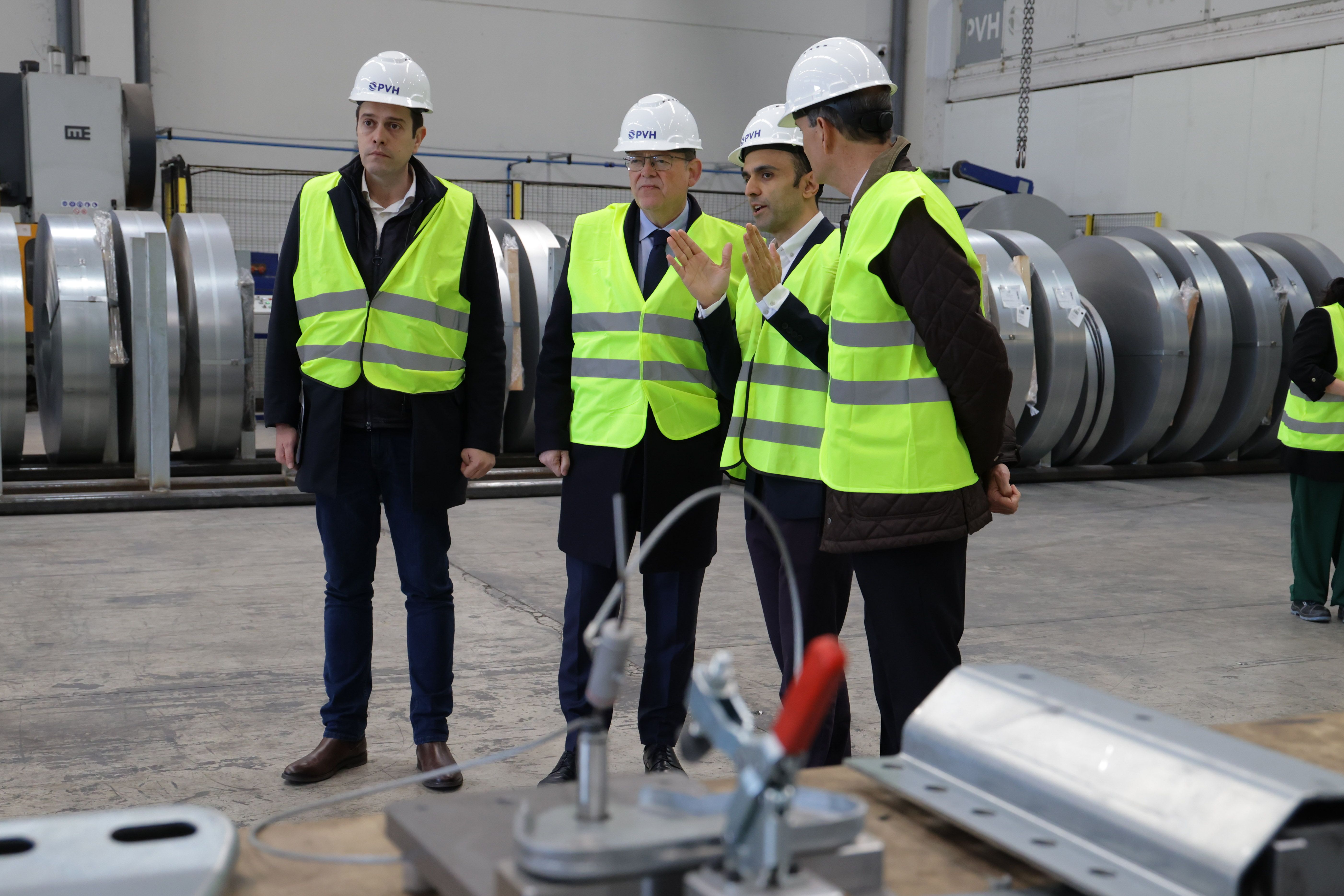 El president Ximo Puig visita PVH