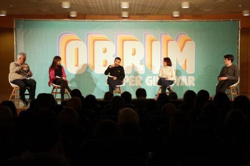 Acto 'Obrim per guanyar' de Compromís celebrado en Burriana